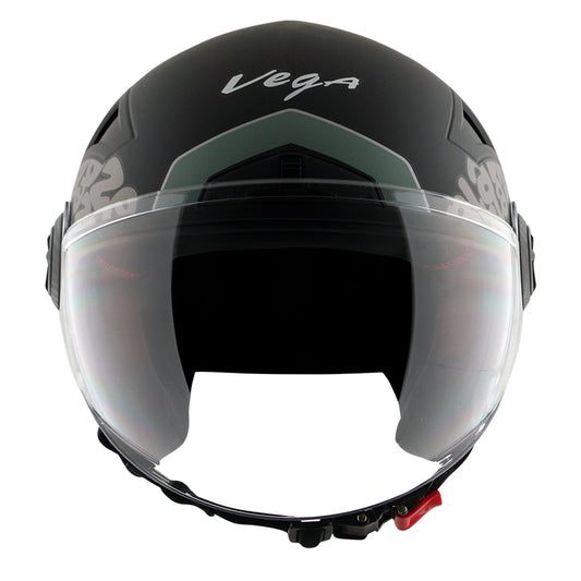 Vega Blaze DX BZ2 Helmet - Dull Black Grey