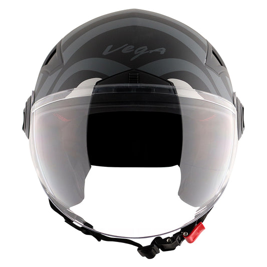 Vega Blaze DX BZ1 Helmet - Dull Black Grey