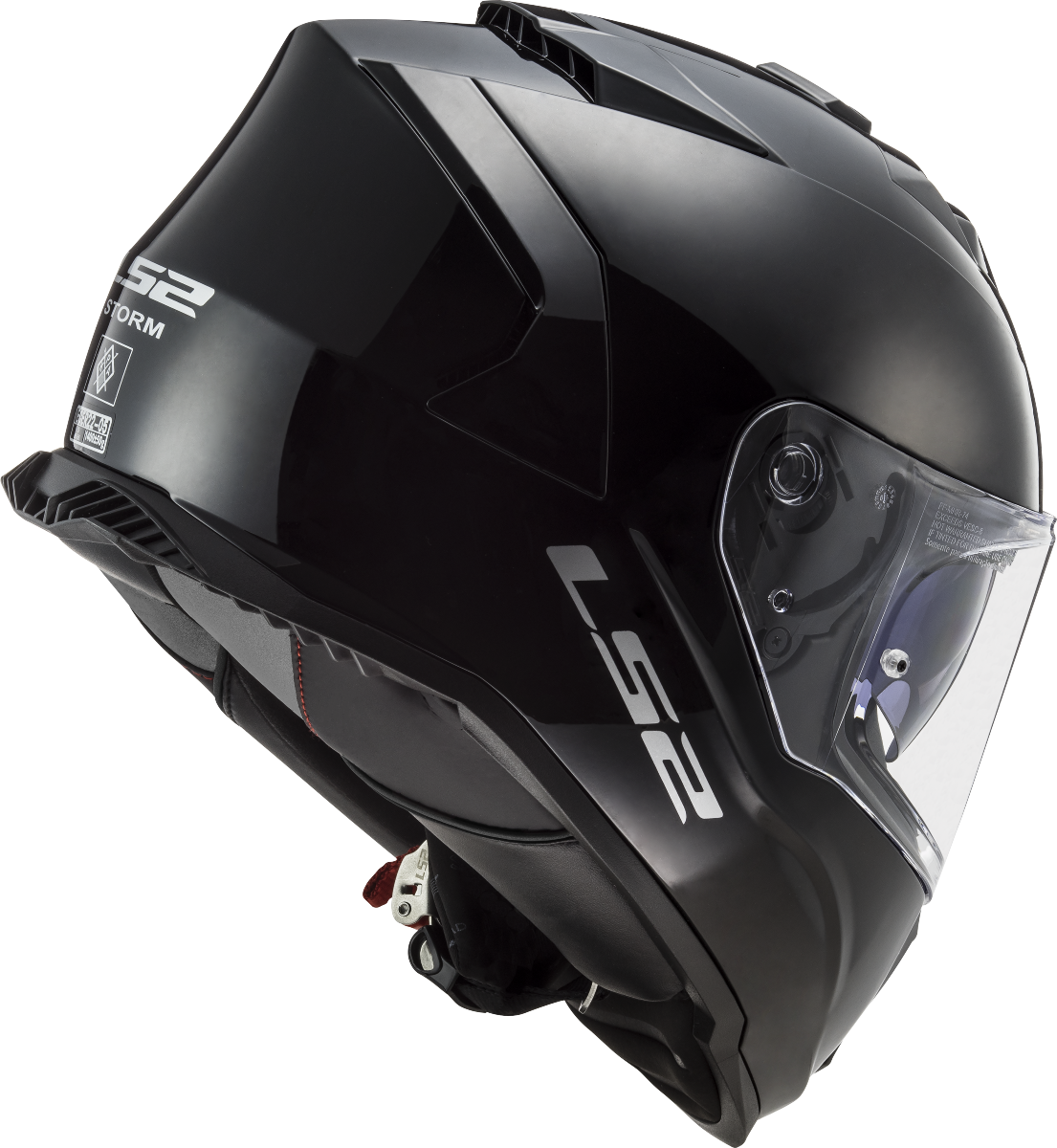 LS2 FF800 Storm 2 Solid Helmet - Gloss Black