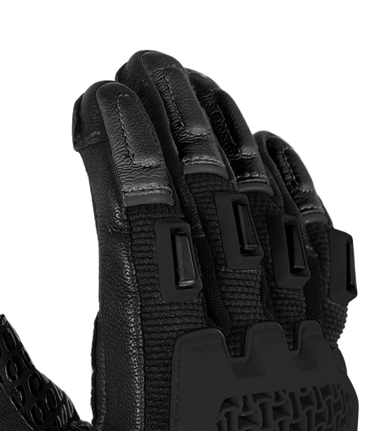 RYNOX Gravel Dualsport Gloves - All Black