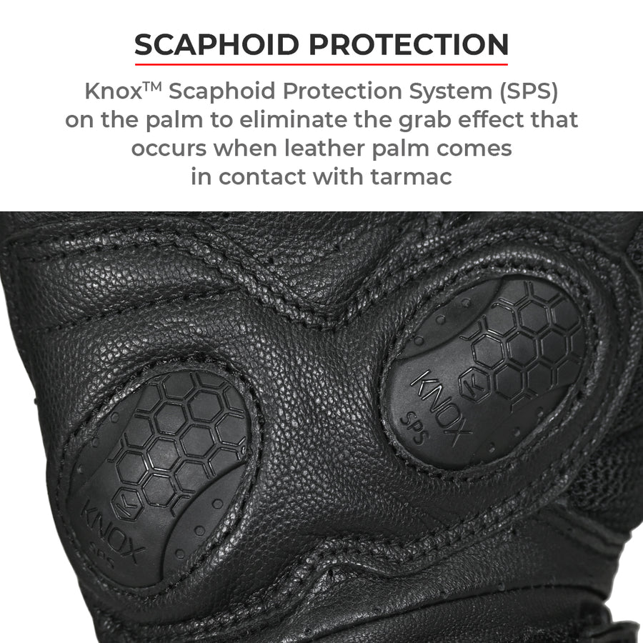 VIATERRA HOLESHOT – SHORT MOTORCYCLE RIDING GLOVES - GUNMETAL