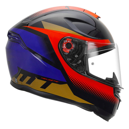 MT HUMMER BRICK HELMET - Glossy Blue