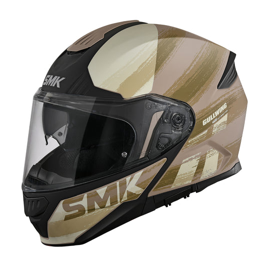 SMK GULLWING TOURLEADER HELMETS - GL747 YELLOW ORANGE
