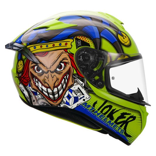 MT TARGO JOKER HELMET - Fluroscent yellow