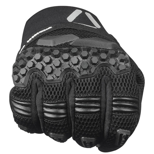 KORDA FLITE SHORT CUFF RIDING GLOVES - BLACK