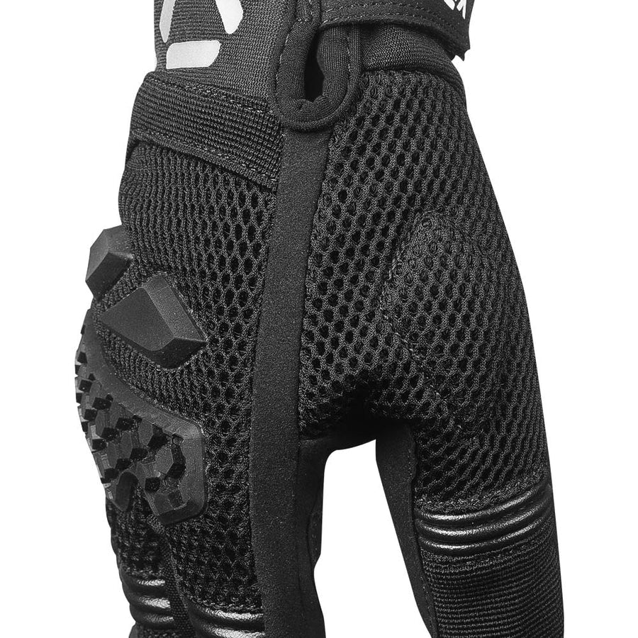 KORDA FLITE SHORT CUFF RIDING GLOVES - BLACK