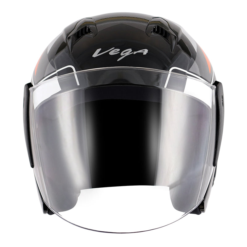 Vega Lark Legand Helmet - Black Orange