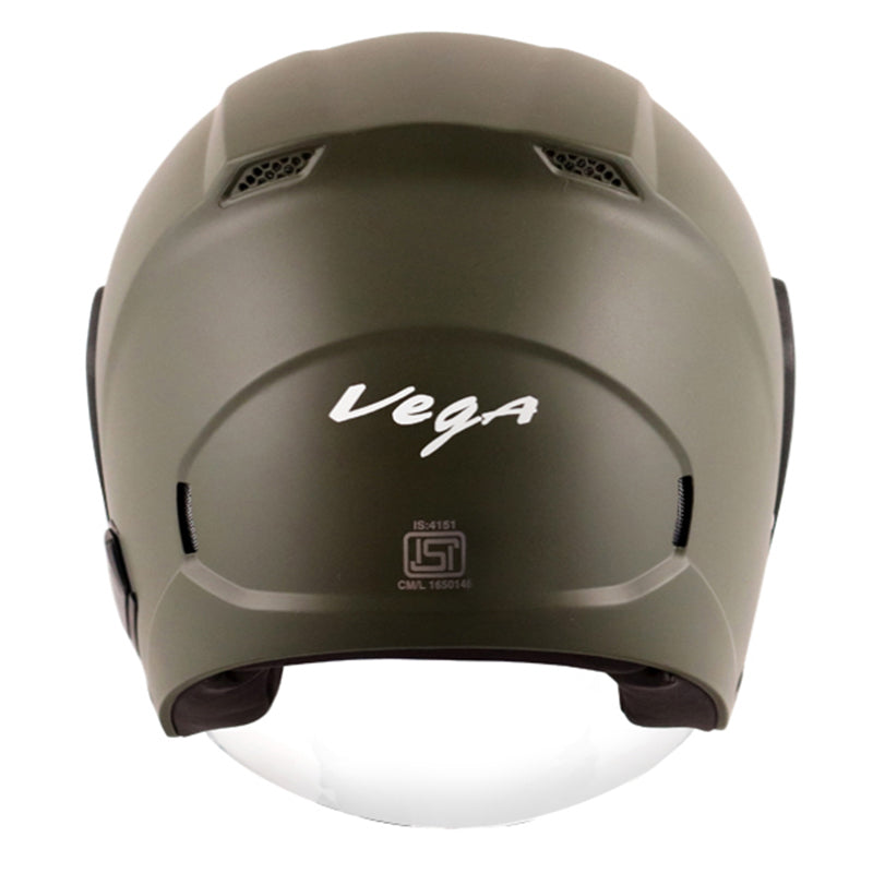 Vega Lark Helmet - Dull Battle Green