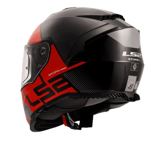 LS2 FF800 Storm II Epic Helmet - Black Red