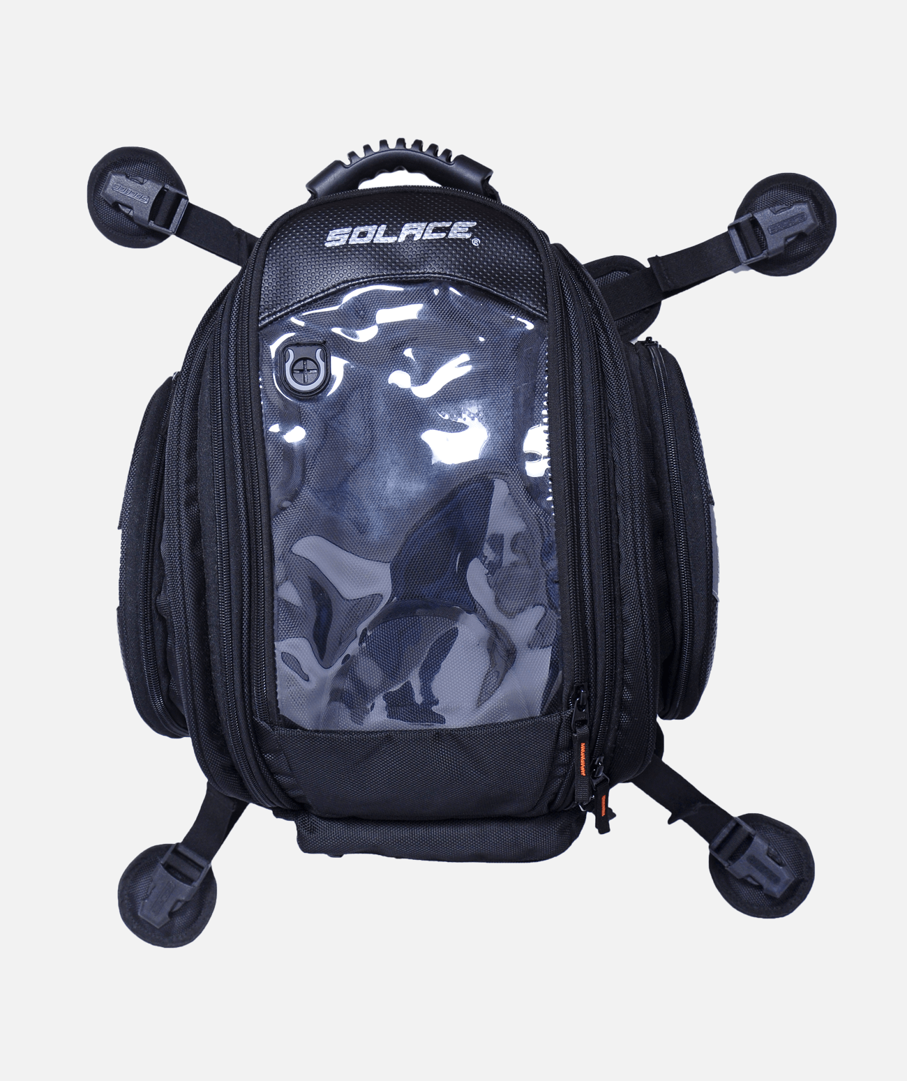 SOLACE LUGGAGE MSTASH MAGNETIC TANK BAG Motorizzr