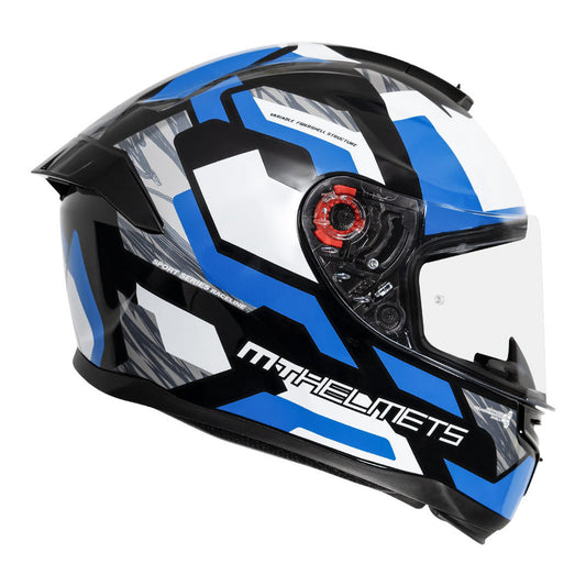 MT HUMMER SCRATCH HELMET - Glossy Blue