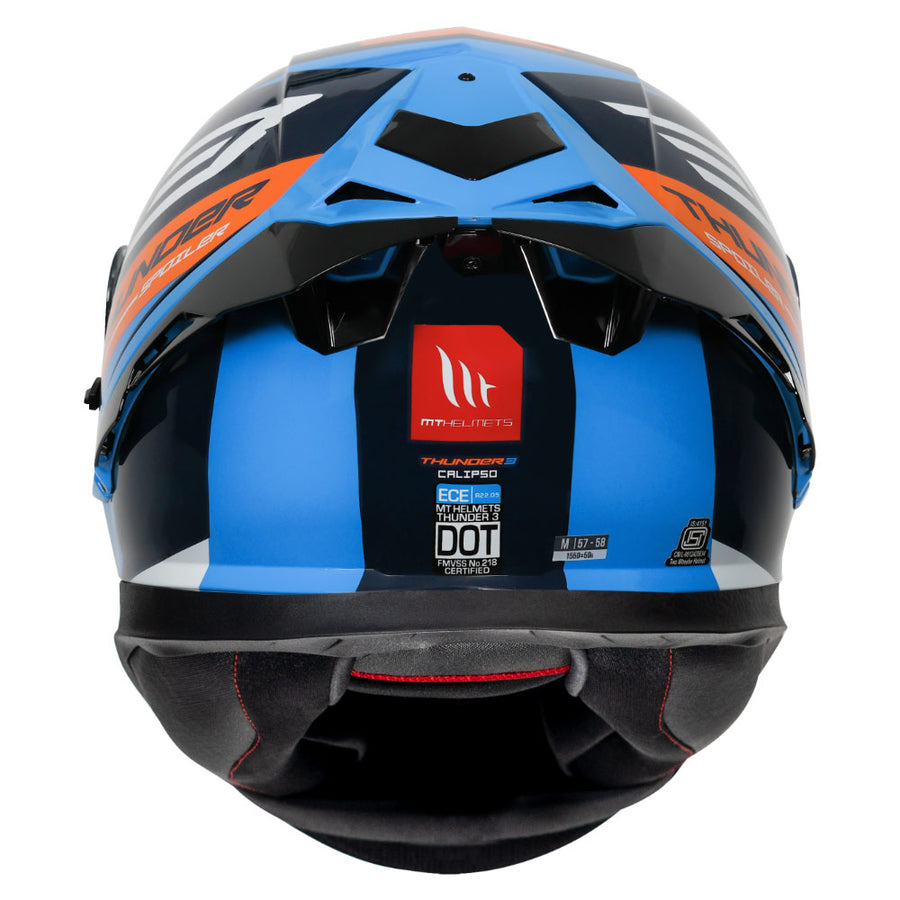 MT THUNDER3 PRO CALIPSO HELMET - Blue
