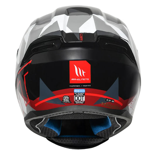MT HUMMER MONTI HELMET - White & Black