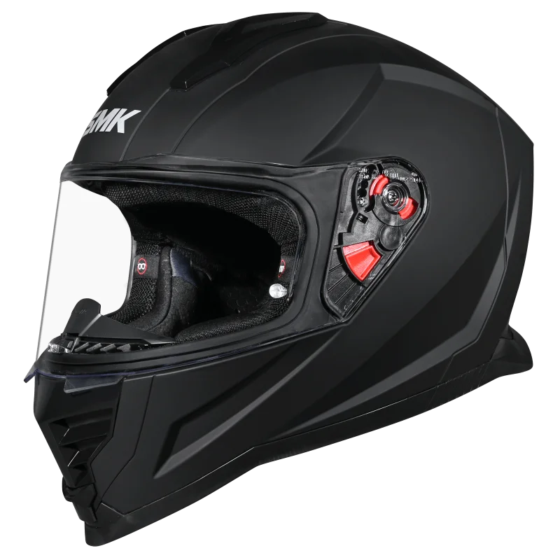 SMK Novo Solid Helmet - MA 200 Black