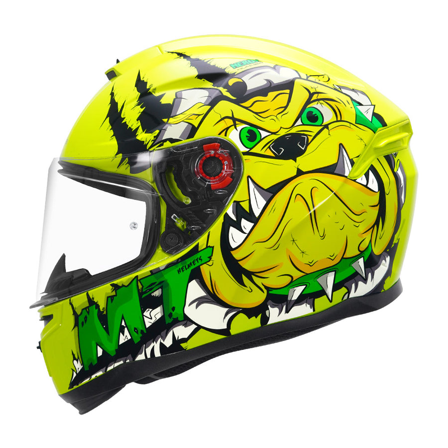 fluorescent motorcycle helmet MT HUMMER NERON HELMET