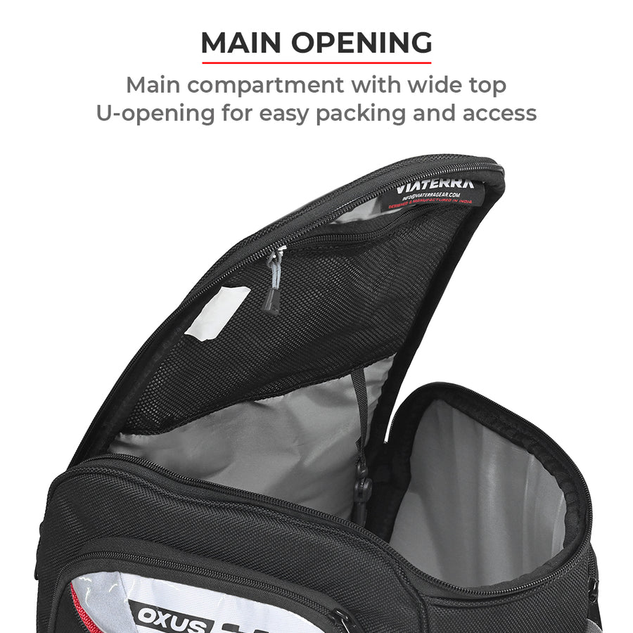 Viaterra Oxus Universal Motorcycle TankBag (Strap Based)