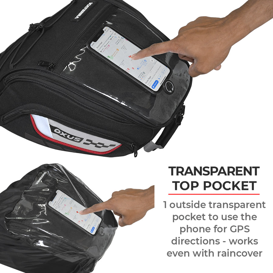 Viaterra Oxus Universal Motorcycle TankBag (Strap Based)