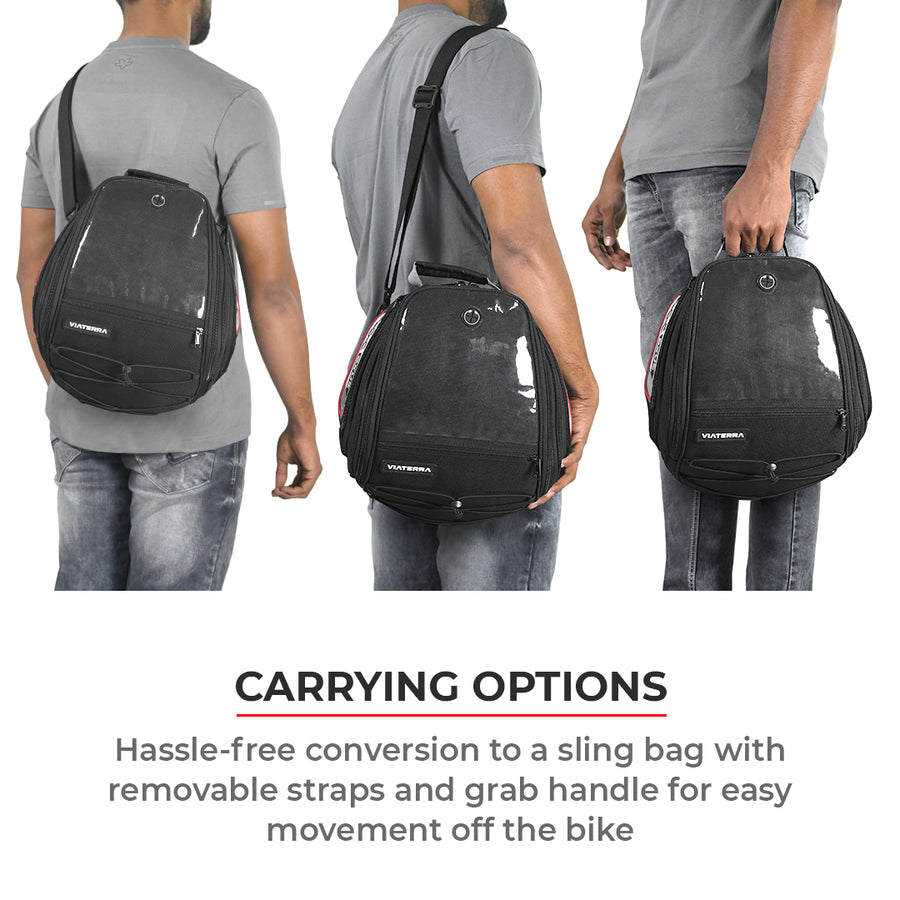 Viaterra Oxus Universal Motorcycle TankBag (Strap Based)