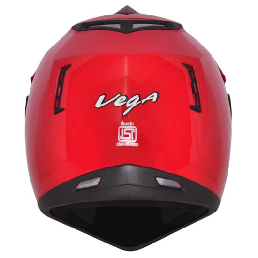 Vega Off Road DV Helmet - Red