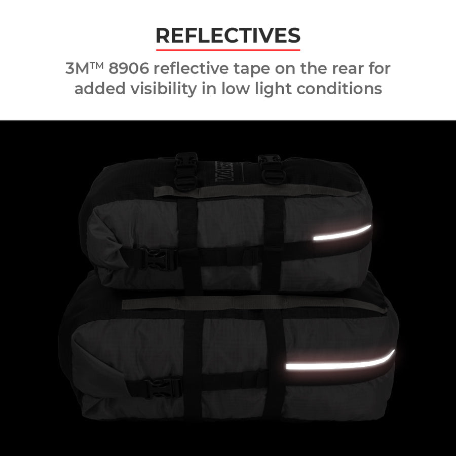 Viaterra Pod 100℅ WaterProof Motocycle TailBag 22L