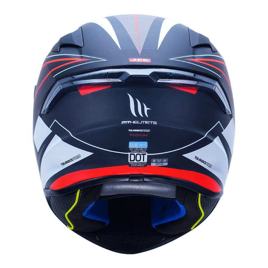MT TARGO PODIUM HELMET - Matt grey