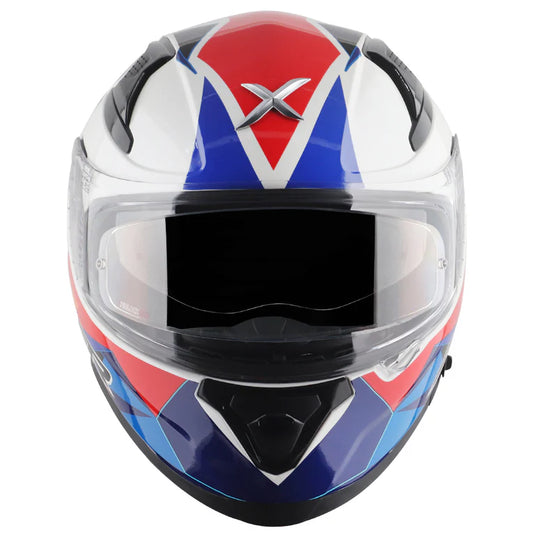 Axor Apex Prism Helmet - WHITE BLUE