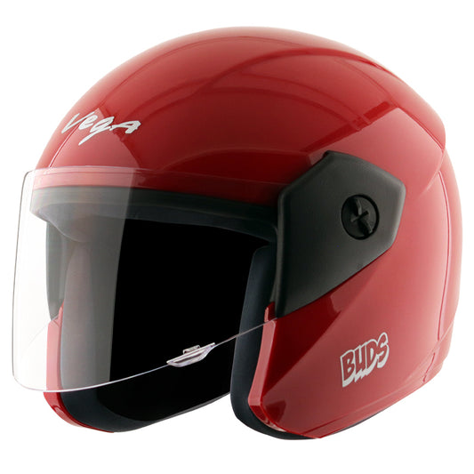 Vega Junior Buds OF Helmet - Red