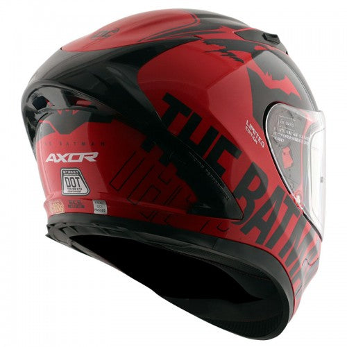 AXOR STREET DC BATMAN - RED BLACK