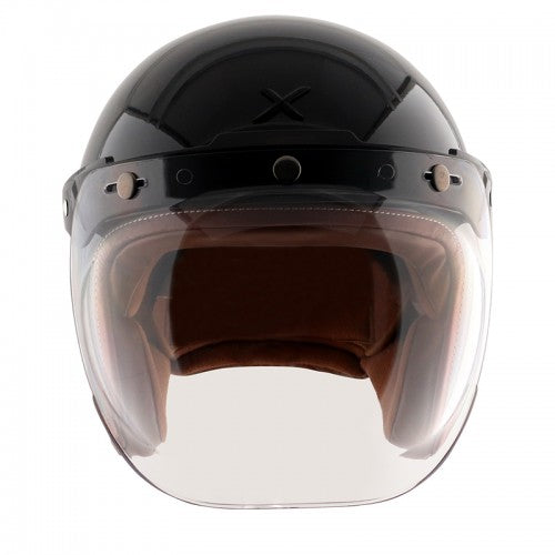 AXOR RETRO JET HELMET - BLACK