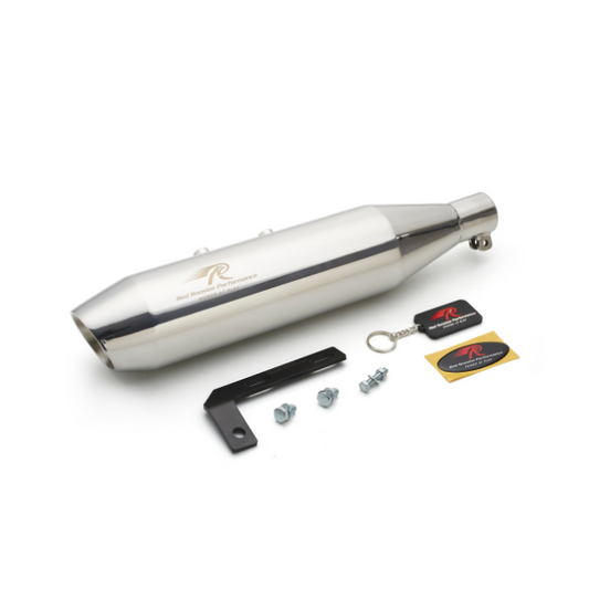 Red Rooster Rumbler Max Exhaust (Hunter 350) - Polish