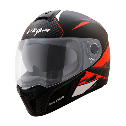 Vega Ryker DV Bolder Helmet - Dull Black Orange