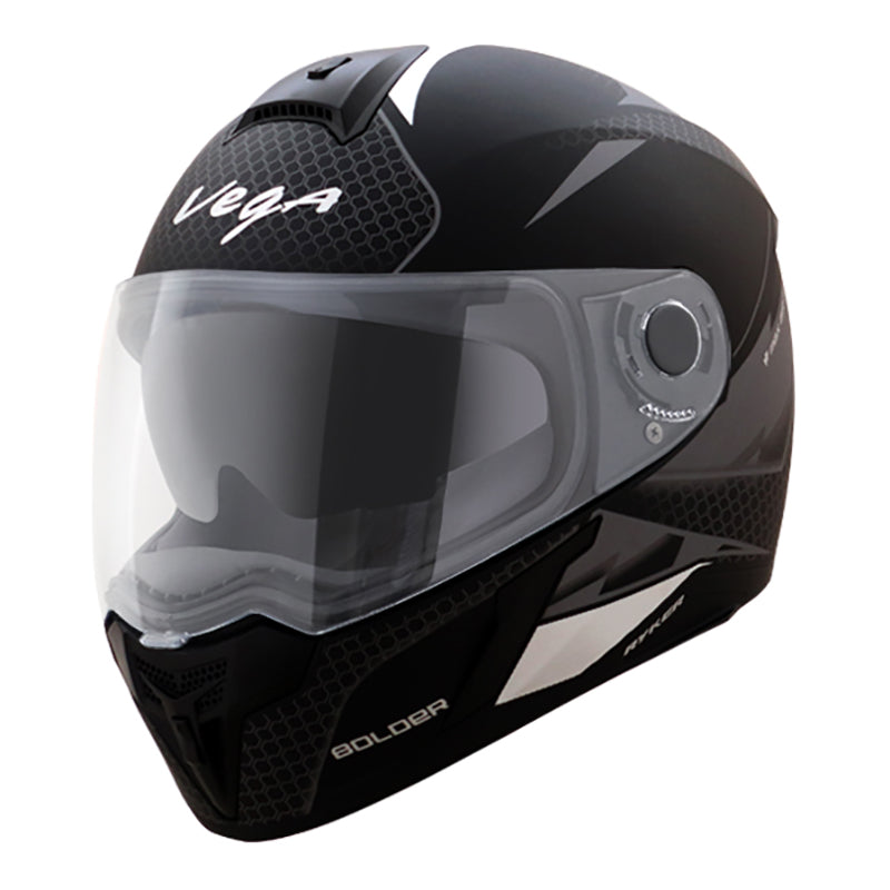 Vega Ryker DV Bolder Helmet - Dull Black Silver