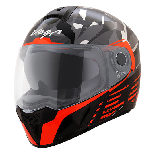 Vega Ryker DV Camo Helmet - Black Orange