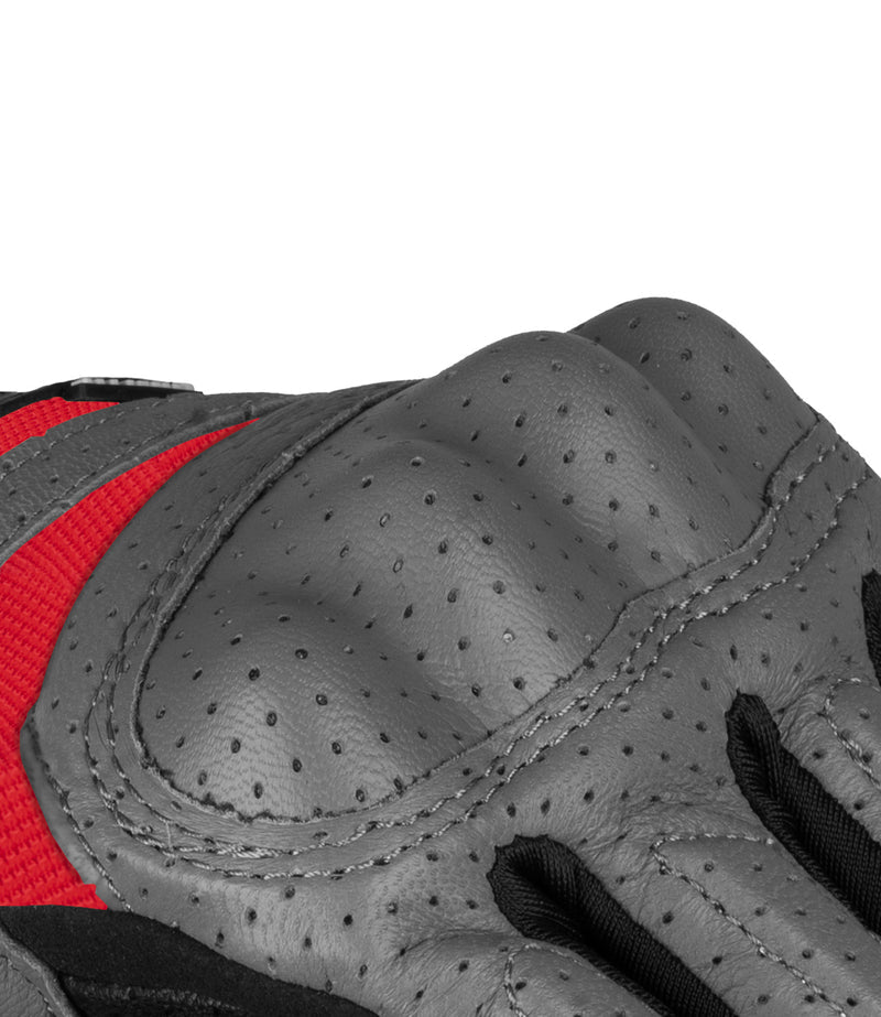 RYNOX AIR GT SP GLOVES - Grey Red