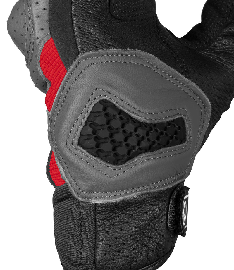 RYNOX AIR GT SP GLOVES - Grey Red