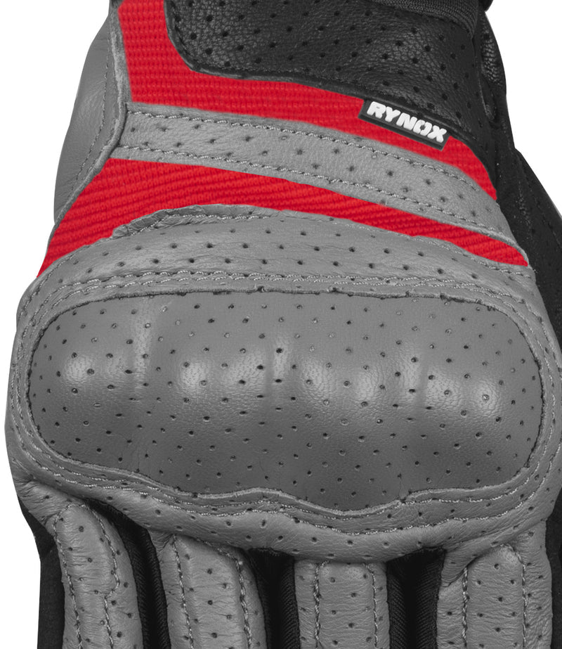 RYNOX AIR GT SP GLOVES - Grey Red