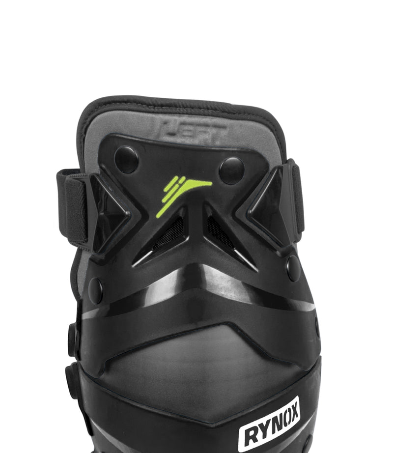 RYNOX BASTION BIONIC KNEE GUARDS - HI VIZ GREEN
