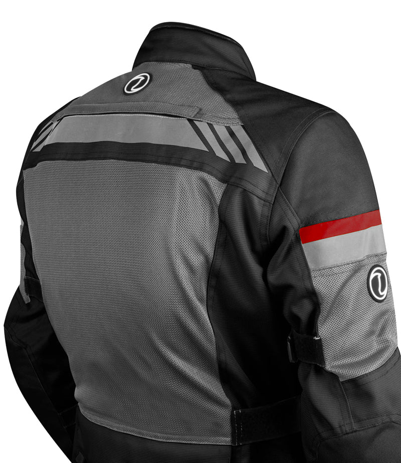 RYNOX STEALTH AIR PRO JACKET - Black Red