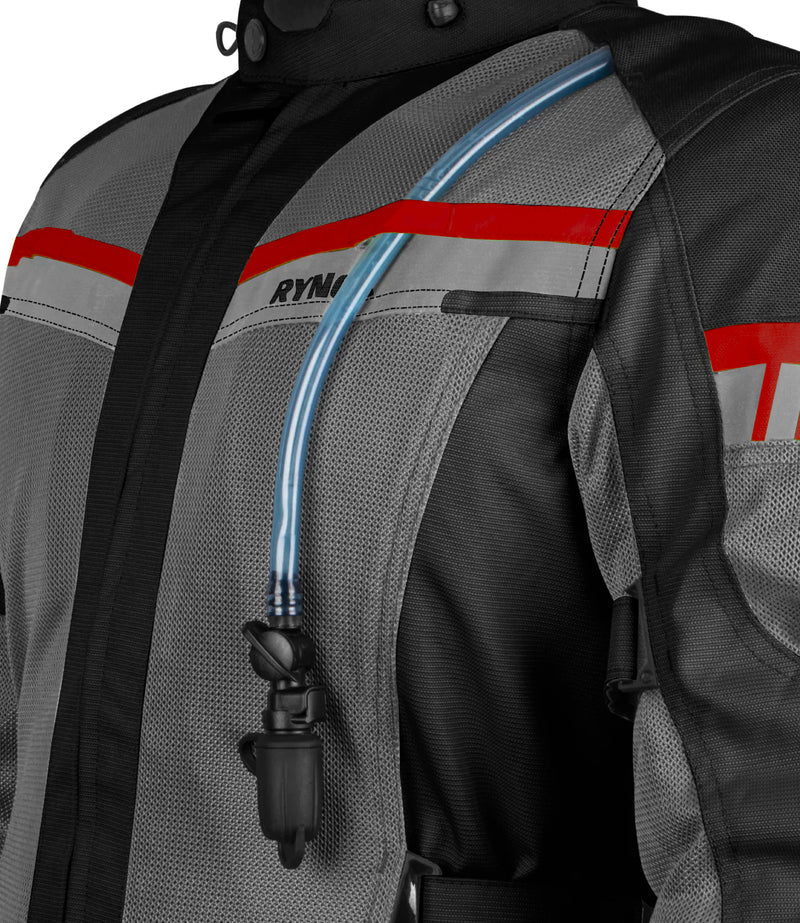 RYNOX STEALTH AIR PRO JACKET - Black Red