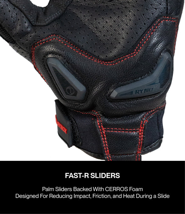 RYNOX AIR GT 2 GLOVES - Black Red