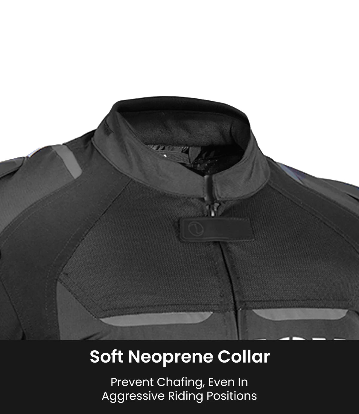RYNOX Apex Evo Jacket - Black White (CE Certified Class AA)