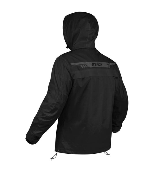RYNOX H2GO PRO 3 RAIN JACKET - Black