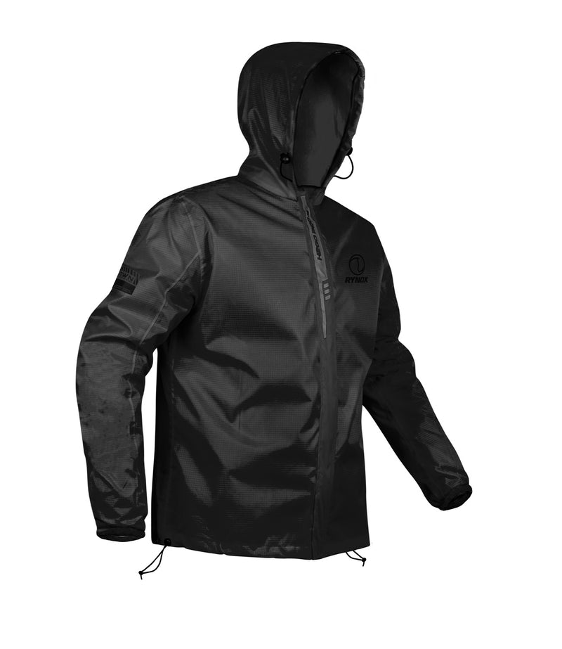 RYNOX H2GO PRO 3 RAIN JACKET - Black