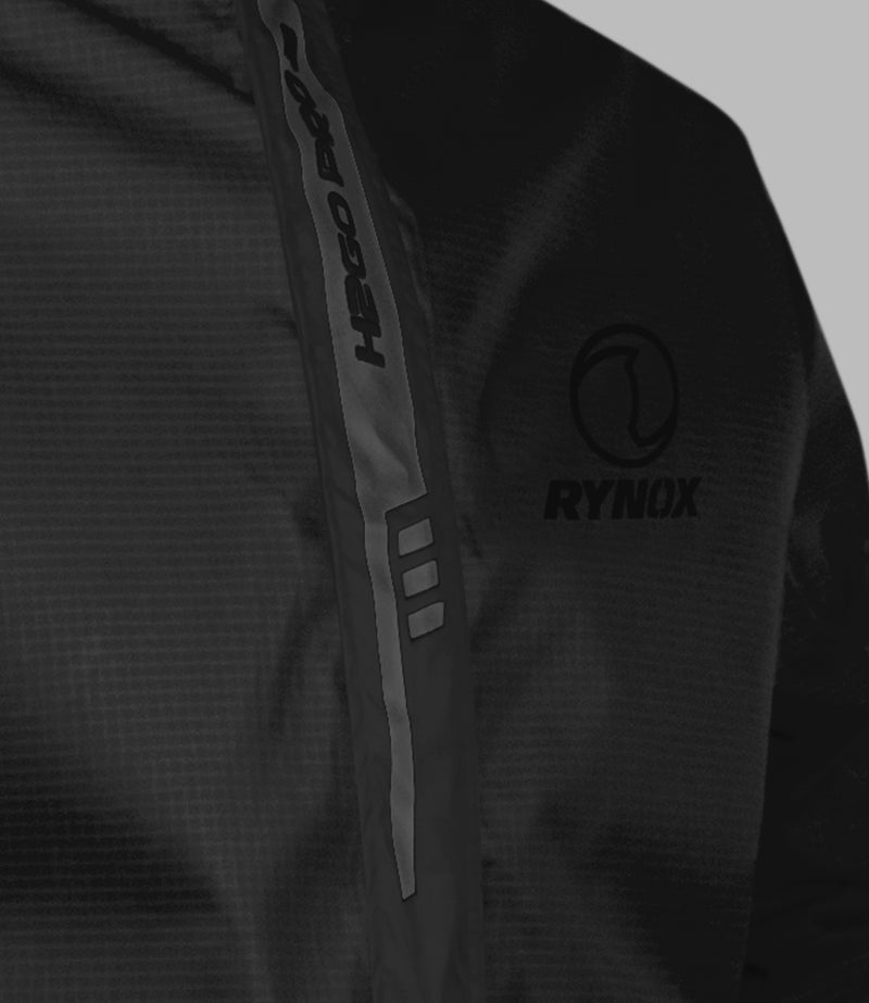 RYNOX H2GO PRO 3 RAIN JACKET - Black