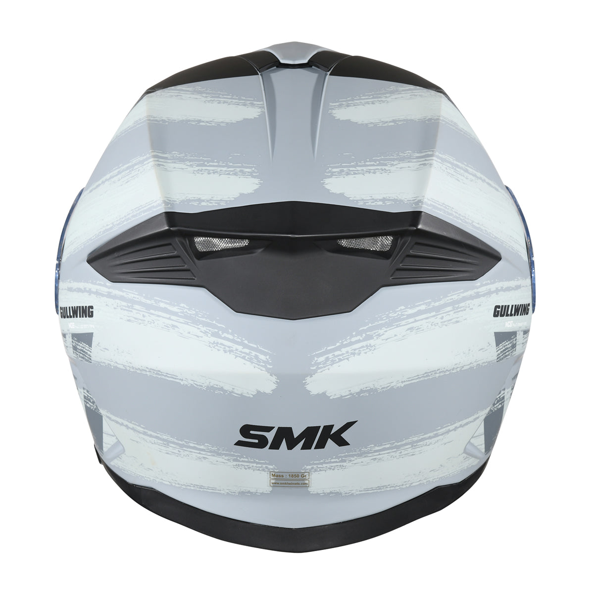 SMK GULLWING TOURLEADER HELMETS - BLACK GREY