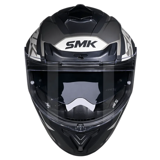 SMK TYPHOON STYLE HELMETS - GL266 BLACK GREY