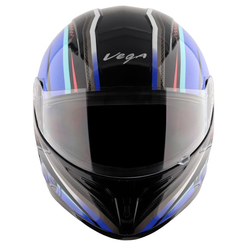 Vega Breeze DX Scooby Helmet - Black Blue – Motorizzr
