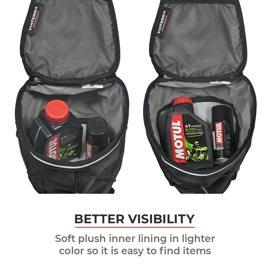 Viaterra Seaty Motorcycle Tail Bag