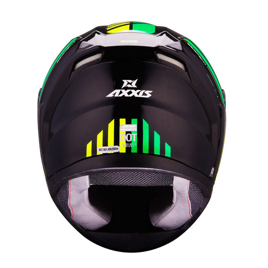 AXXIS SEGMENT GIGA HELMET (GLOSS) - GREEN