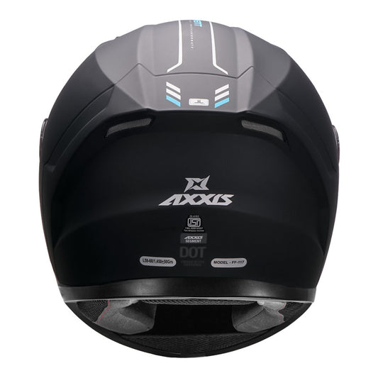 AXXIS SEGMENT SOLID HELMET - MATT BLACK